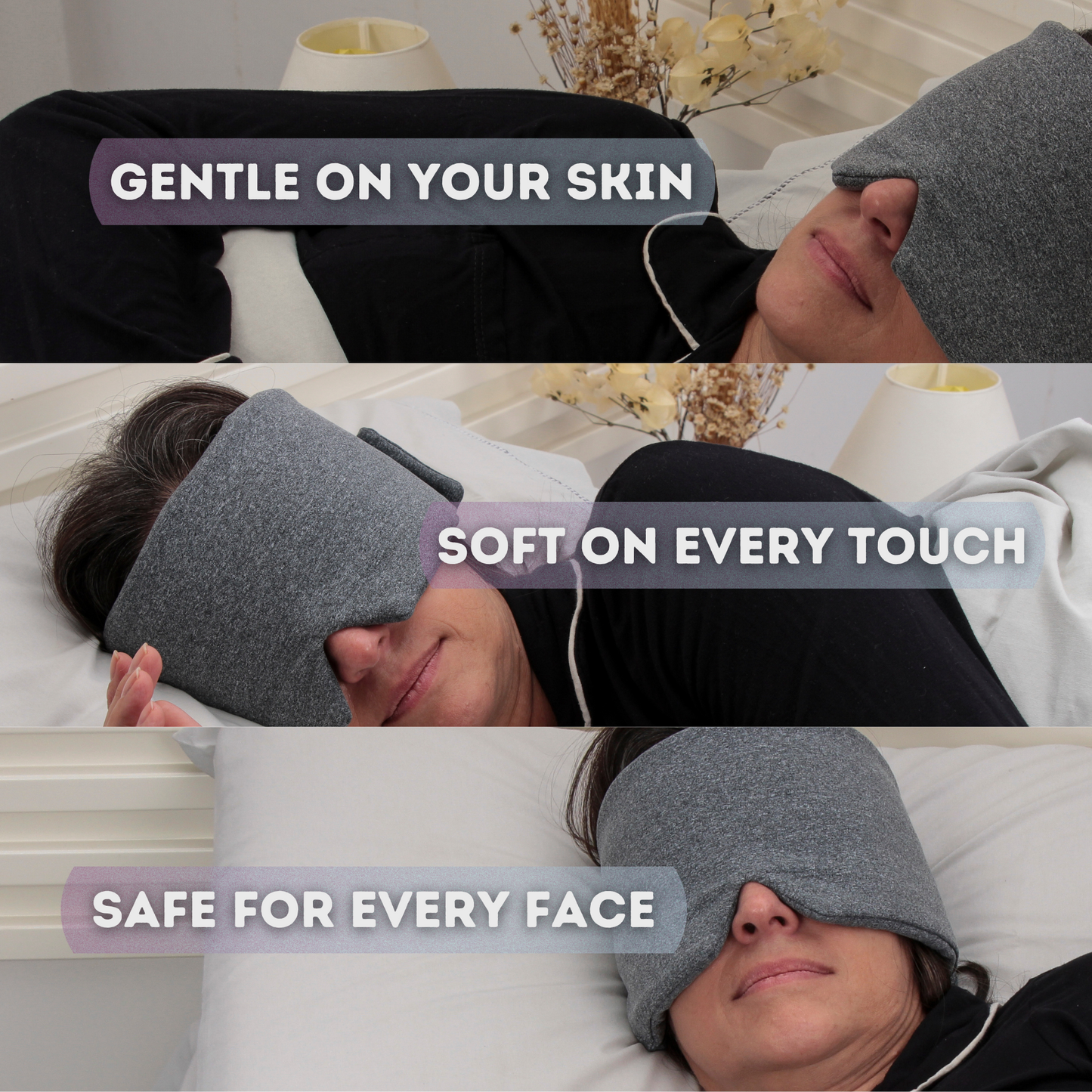 Changears Sleep Mask – 100% Light Blocking, Adjustable & Ultra Soft