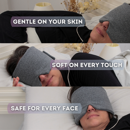Changears Sleep Mask – 100% Light Blocking, Adjustable & Ultra Soft