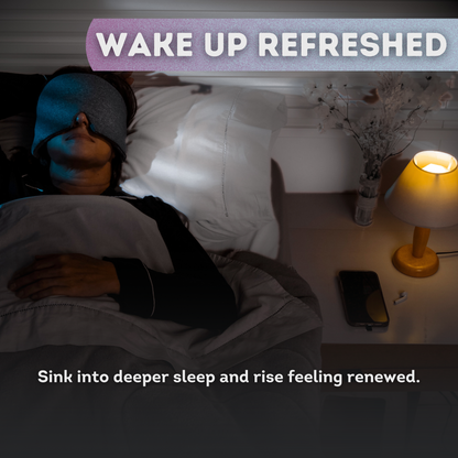 Changears Sleep Mask – 100% Light Blocking, Adjustable & Ultra Soft