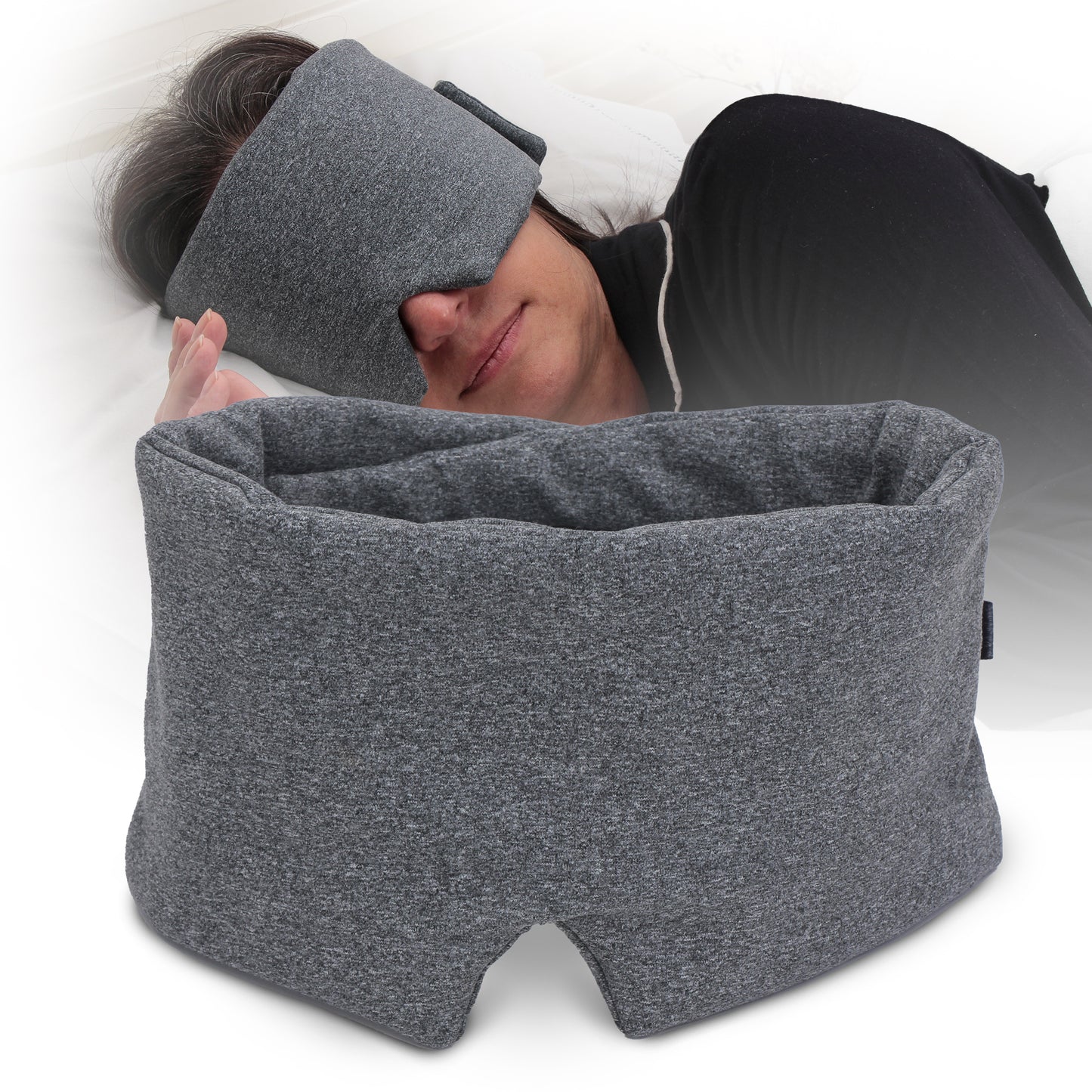 Changears Sleep Mask – 100% Light Blocking, Adjustable & Ultra Soft